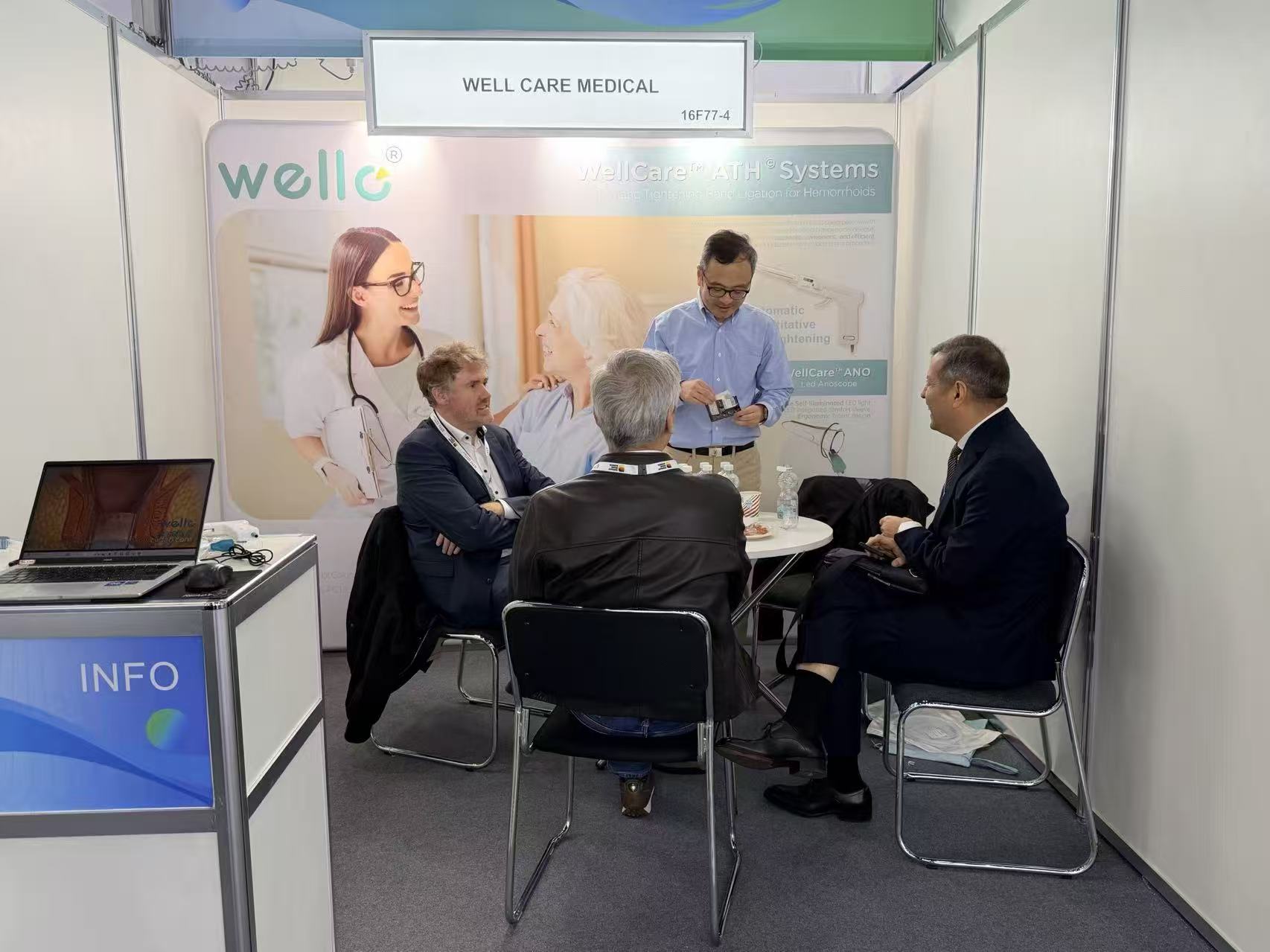 High visitor engagement at Wellocare’s MEDICA booth