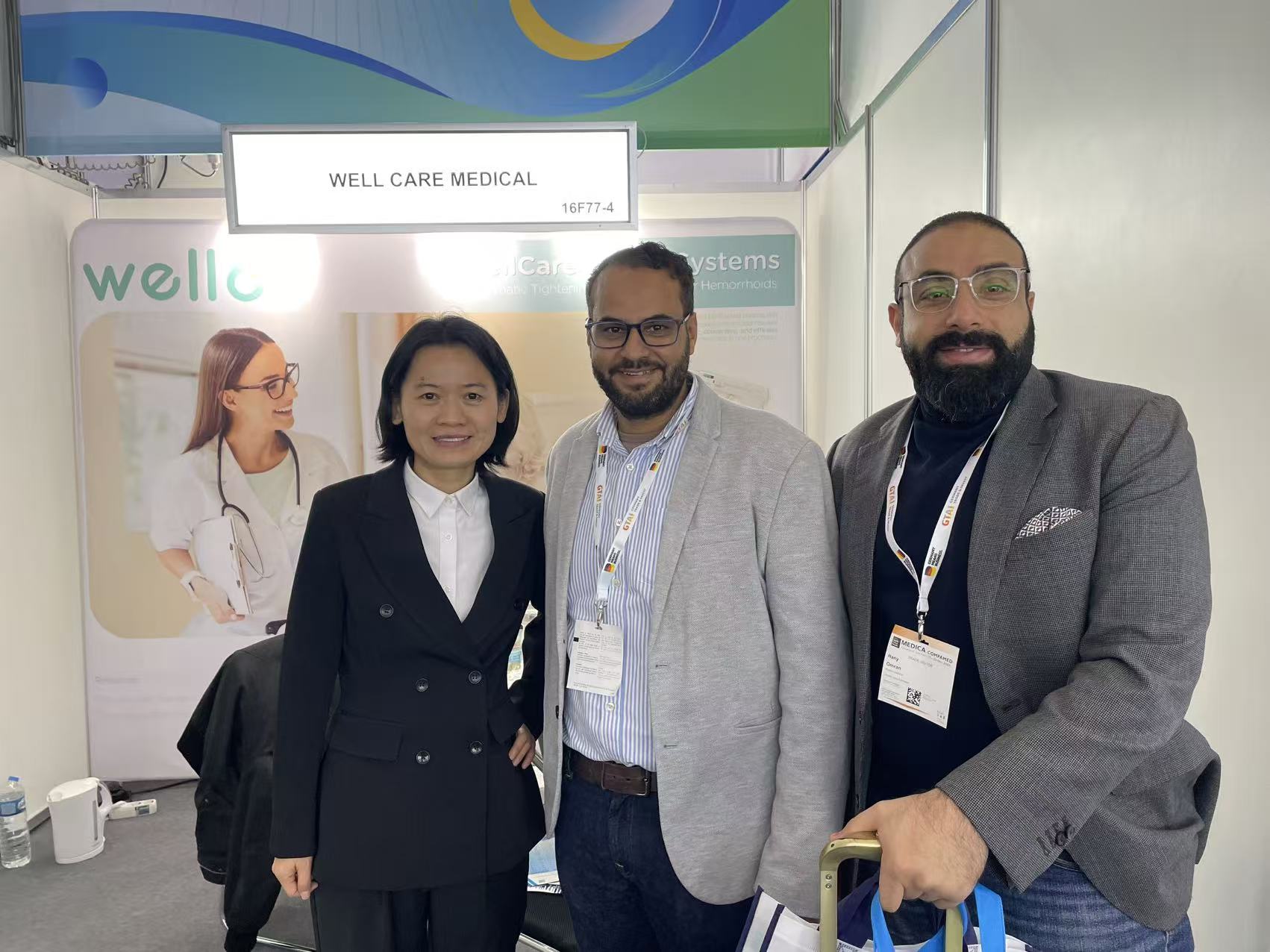 High visitor engagement at Wellocare’s MEDICA booth