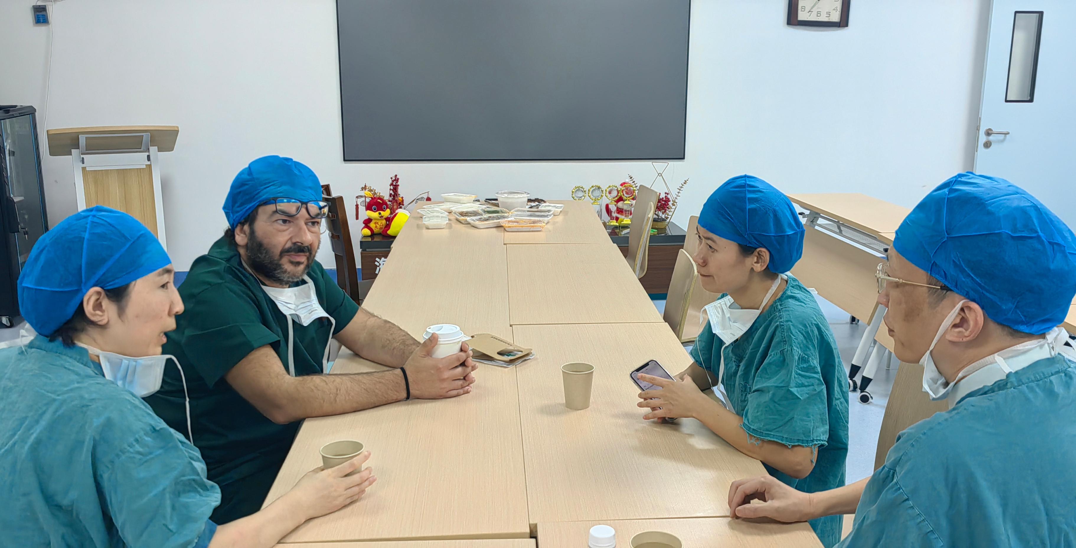 Wellcare product demonstrations and clinical surgery observations