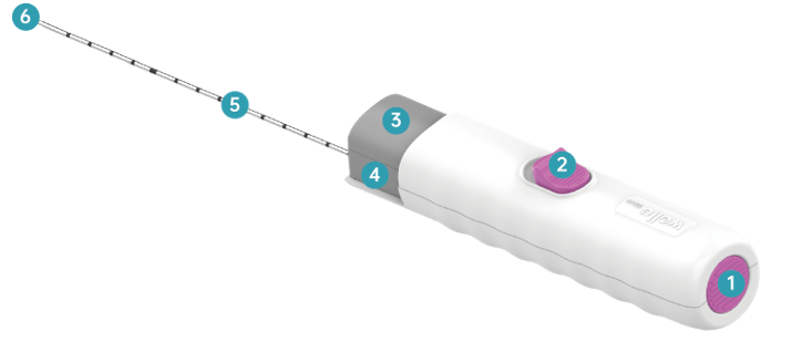 Automatic Biopsy Needle AT - Component Overview
